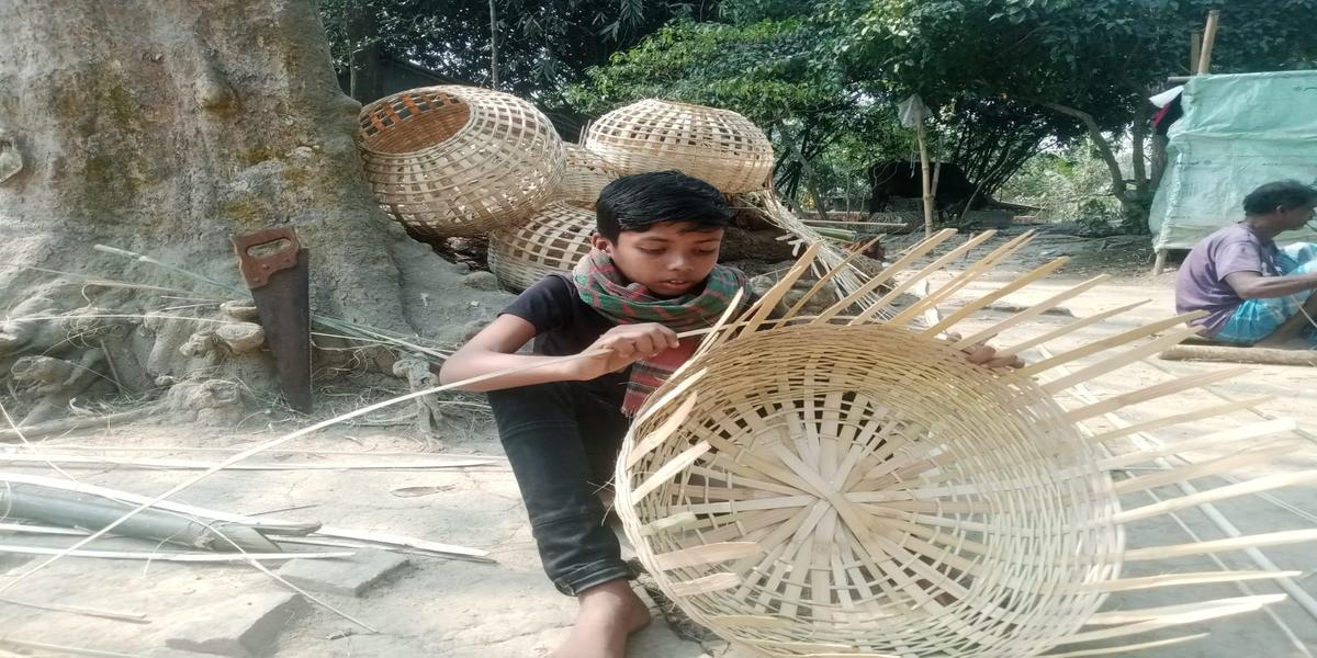 Eleven years old Nirob Das was previously involved with hazardous work